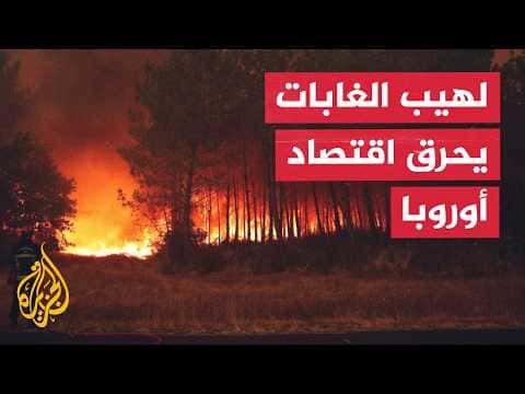 Europe's Fires Show Economic Risks