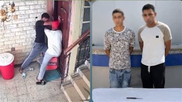 شخصان ينتحلان صفة مندوب توصيل يحاولان سرقة شقة بالبساتين