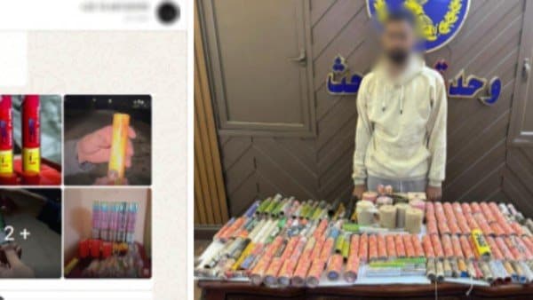 سقوط مدمن ألعاب نارية بعد ترويج 150 ألف صاروخ