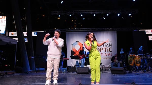 رنا سماحة تتألق في مهرجان كندا وتتفاعل مع حميد الشاعري