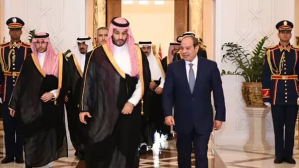 Crown Prince thanks President Sisi