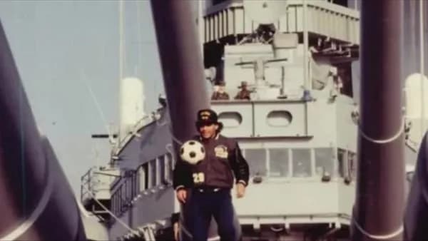Rare Photos of Maradona on Warship After 30 Years
