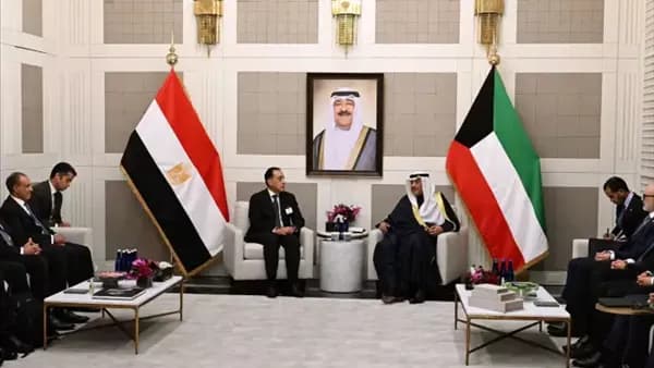 مدبولي: أمن الكويت والخليج جزء من مصر