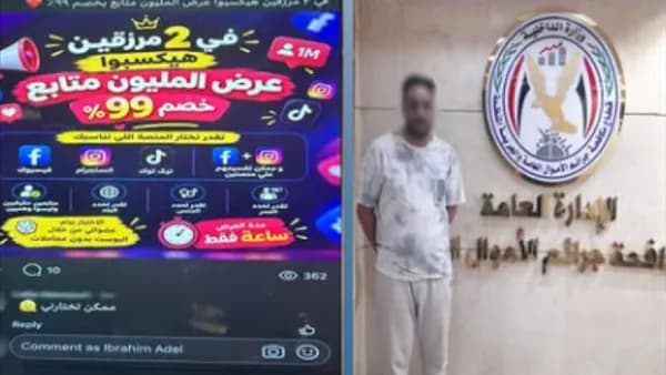 AI-generated followers and figures in scam case