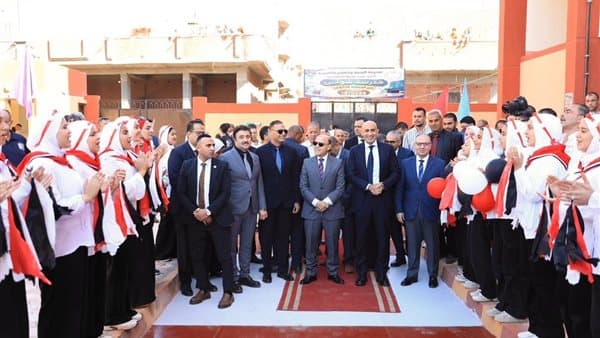افتتاح مدرسة شوني بطنطا بمناسبة يوم المعلم