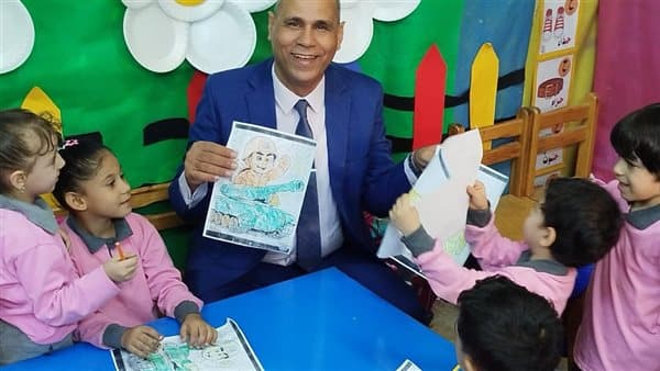 Tarek Helmy oversees school operations in Cairo