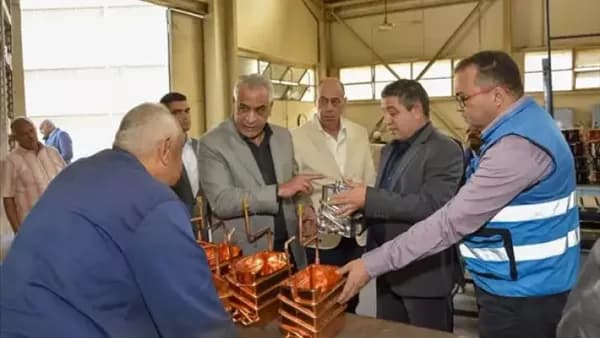وزير الإنتاج الحربي يتفقد مصنع 360 ويؤكد جودة المنتجات