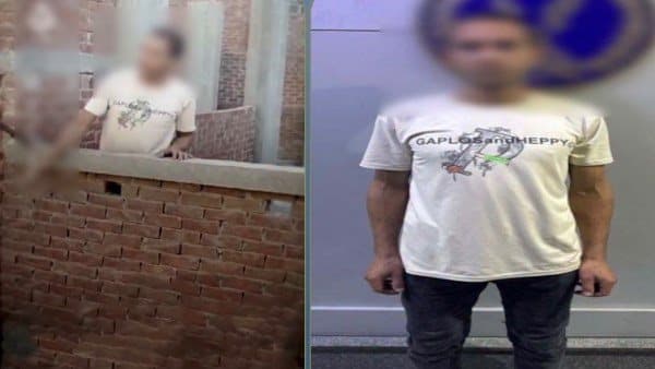 Alexandria thief caught on building roof