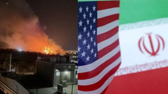 American forces target approximately 90 Iranian military sites