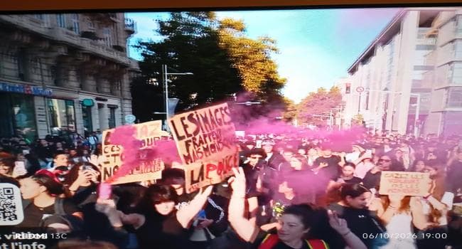 France Halloween Protests