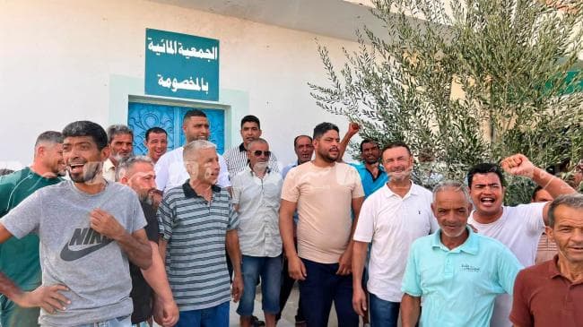 قيروان: احتجاج أهالي المخصومة على توقف الجمعية المائية