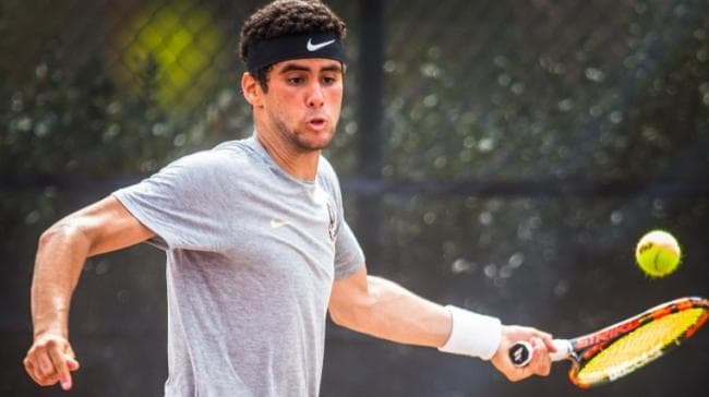 Aziz Dougaz Nears Main Draw at US Tennis Championship