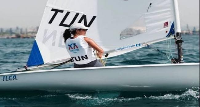Inas Al-Qamati wins Arab sailing gold