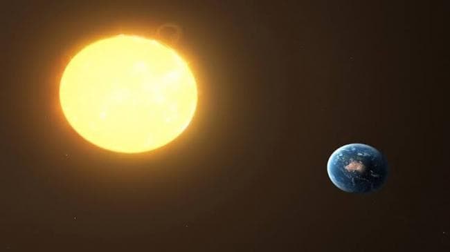 World observes the Sun's smallest disk