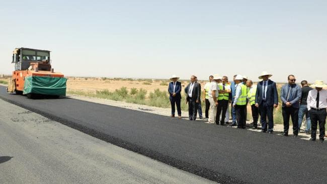 National Road 14 between Gafsa and Sfax Nears Completion