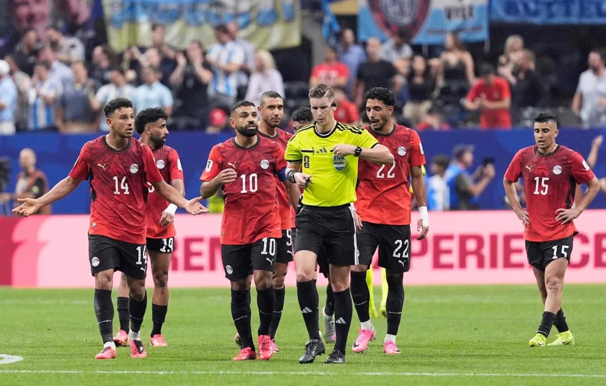 Evra claims the Egyptian national team was robbed in match incident