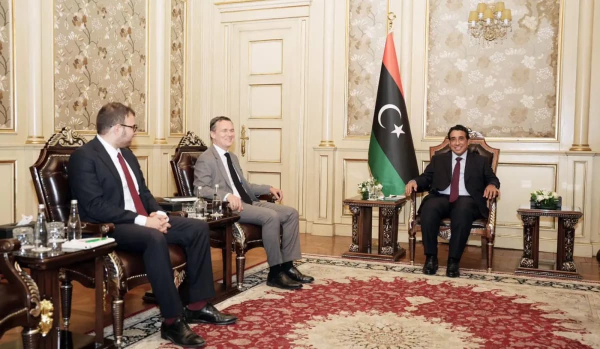 Al-Mnifi seeks French support for Libya's Tripartite Initiative