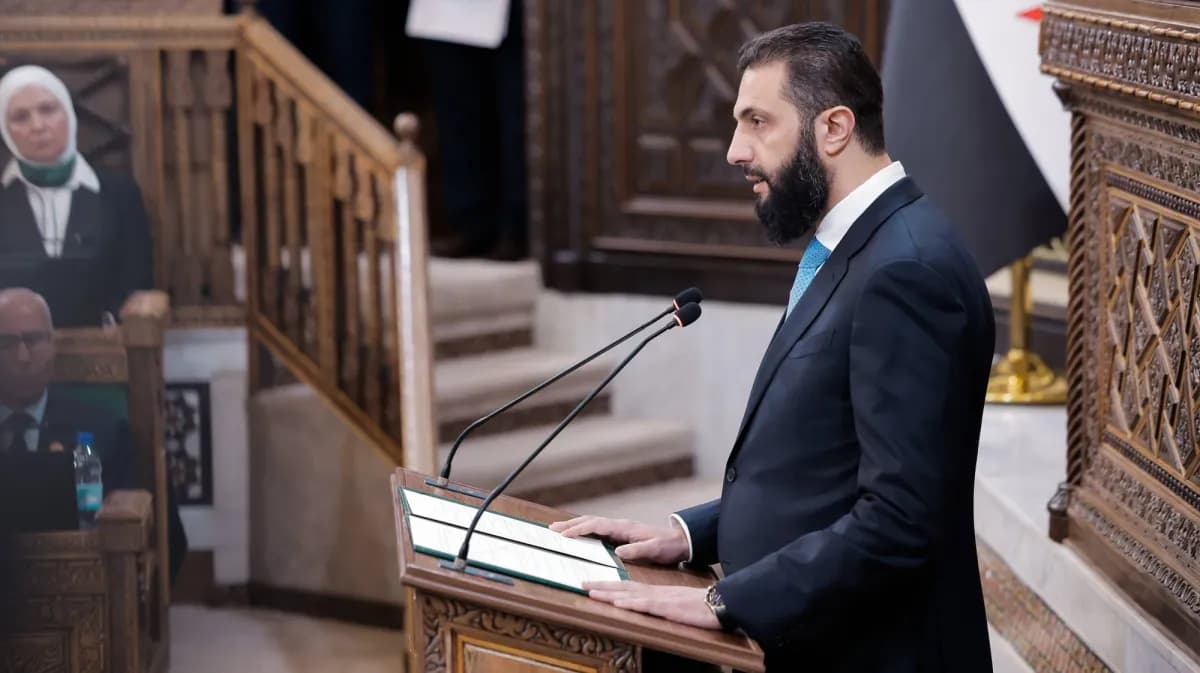 New Syrian People's Assembly Conducts Session Without Chants