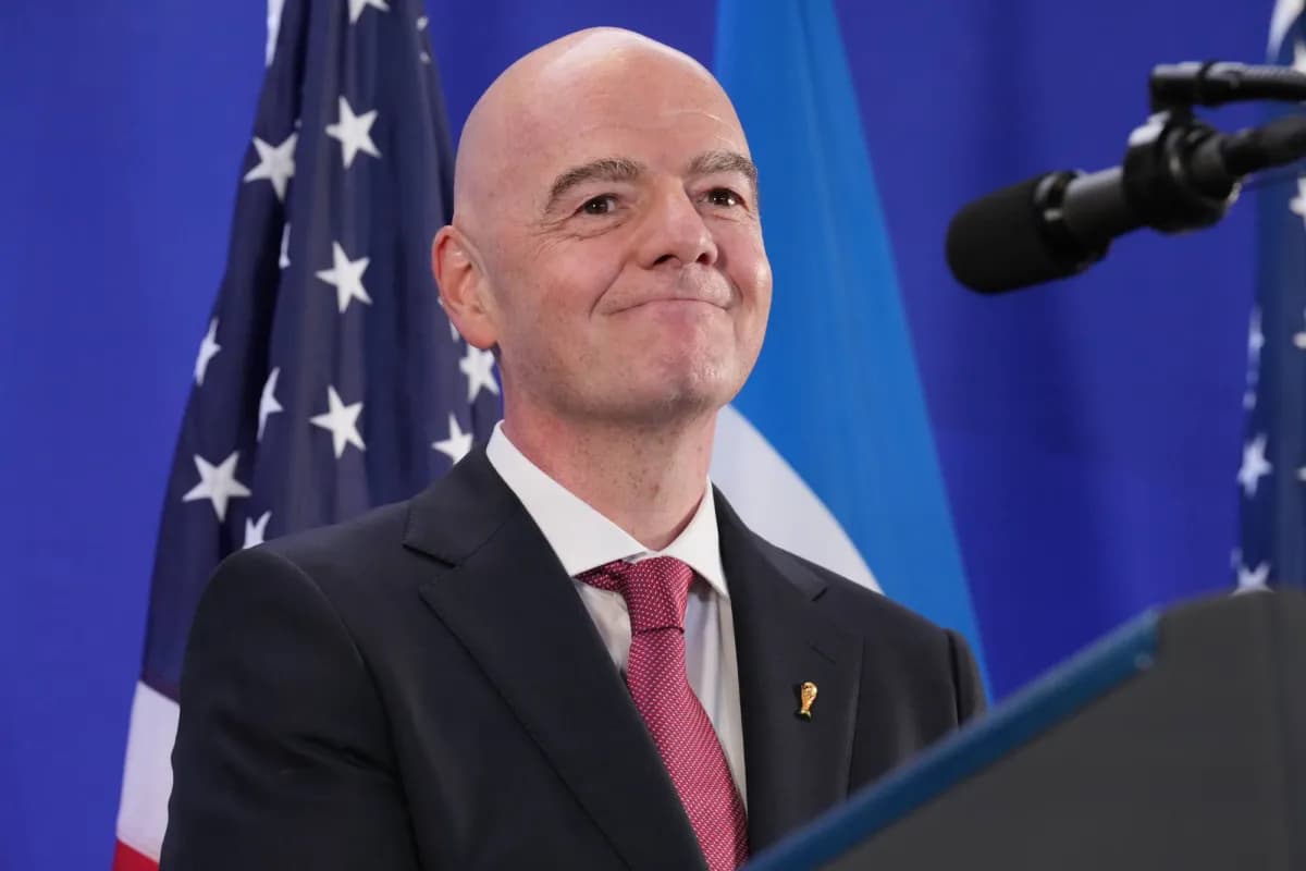 Infantino misses third-place game due to weather
