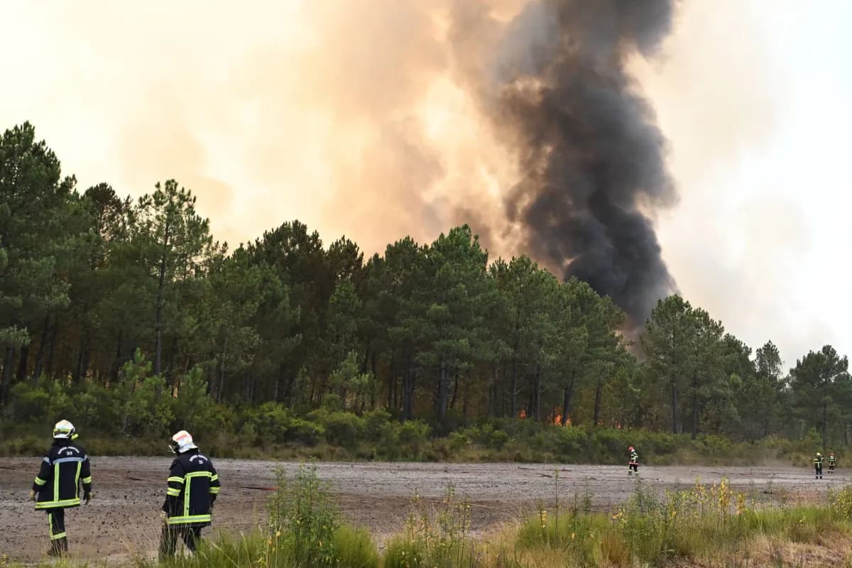 European Fires Macron anticipates severe crisis
