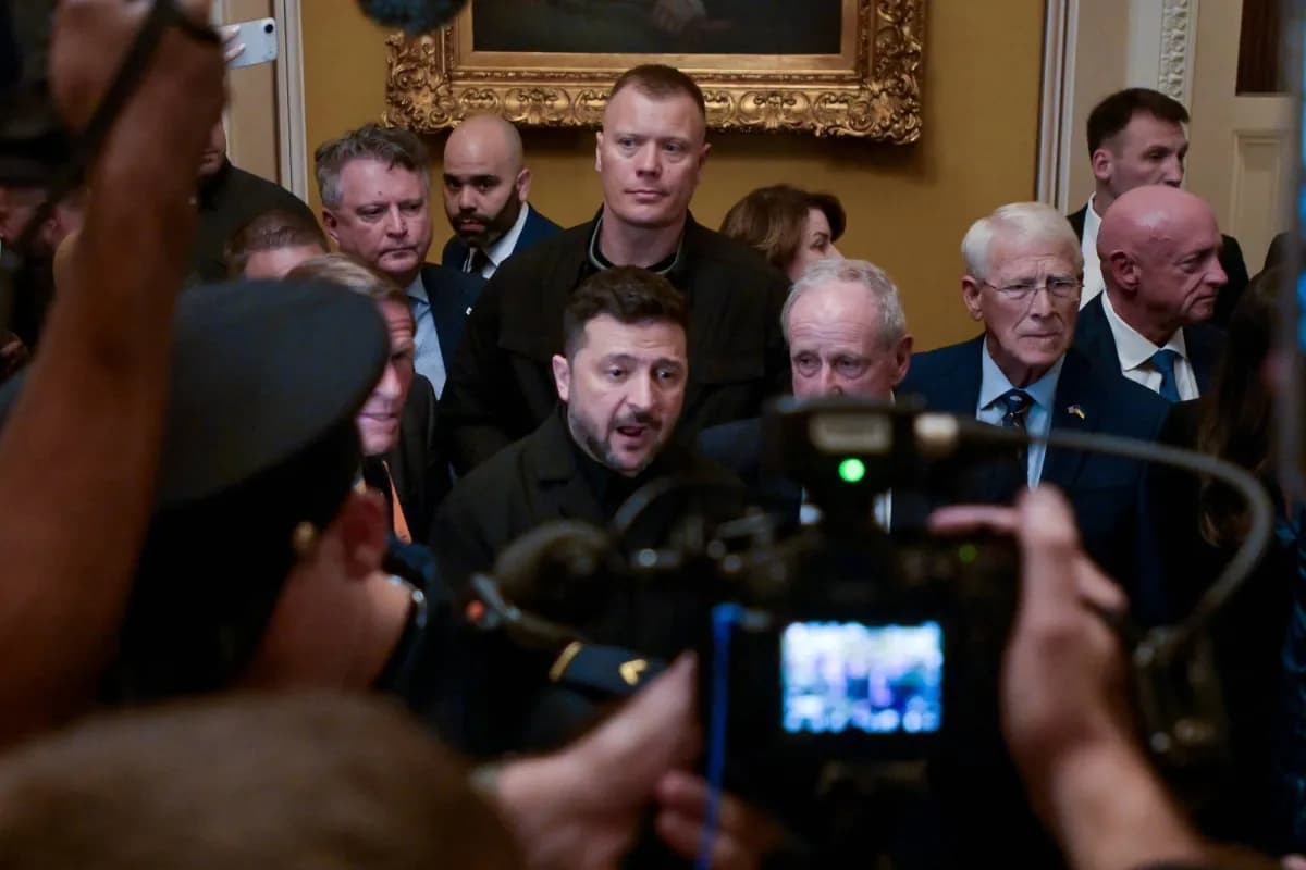 Trump and Zelensky's meeting maintains cordial ties