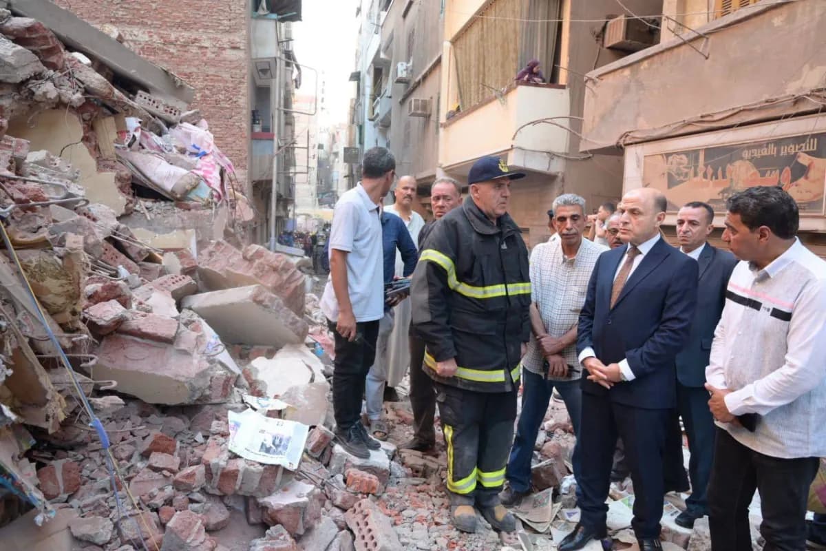 مصر: انهيار مبنيين في الدلتا يثير القلق