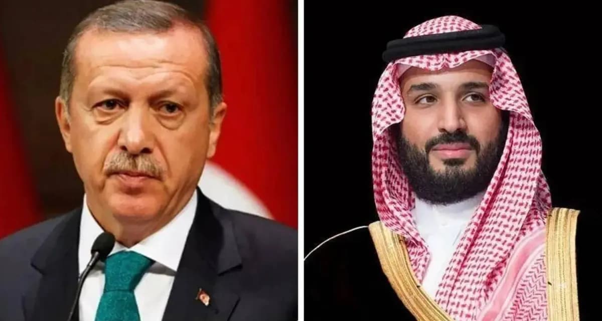 Bin Salman and Erdoğan discuss regional matters