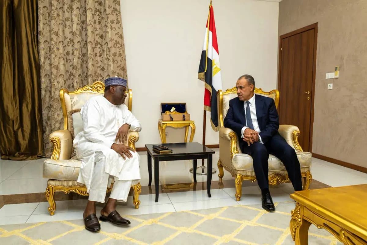 Abdel Aaty supports Egypt in Chad