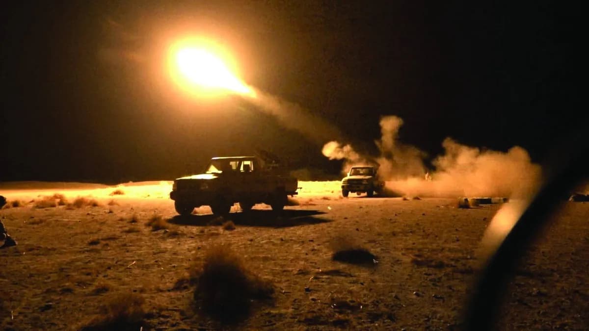 Yemen military reacts to Houthi strikes