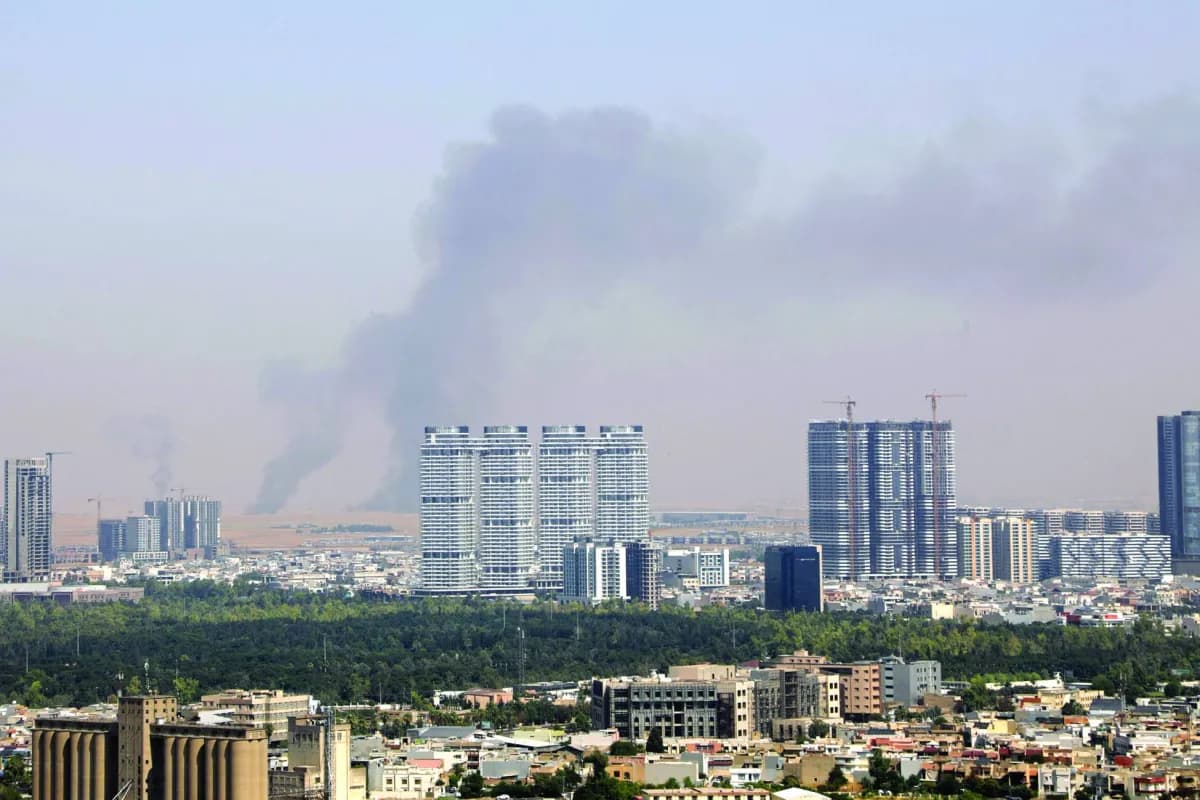 Iran attacks Kurds' Iraq office