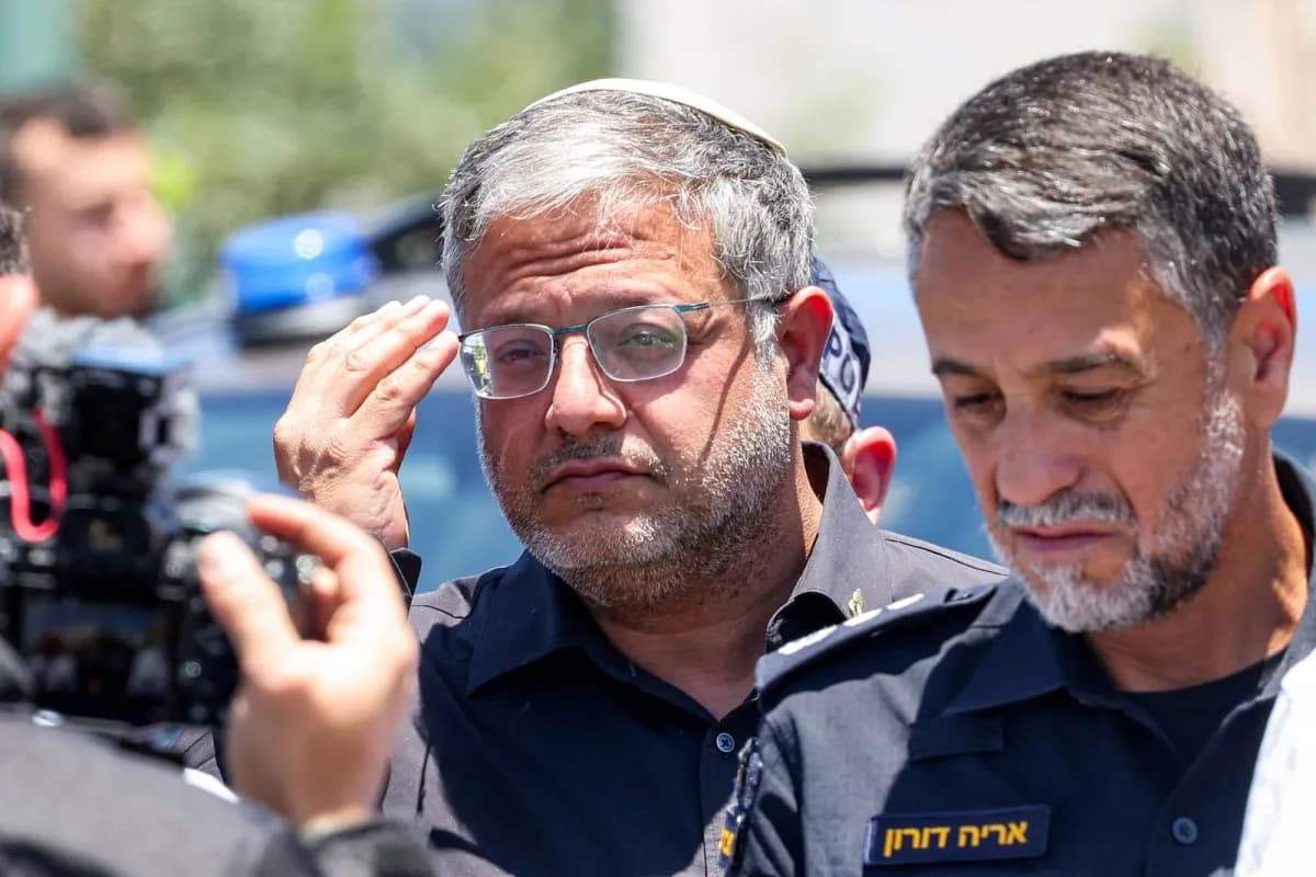 Ben Gvir releases video of Palestinian execution site
