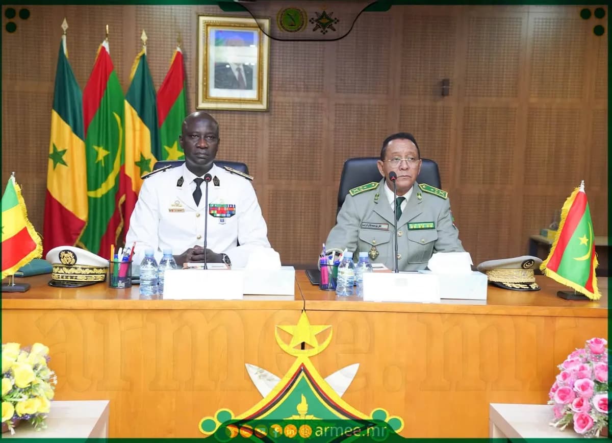 Mauritania and Senegal hold military talks