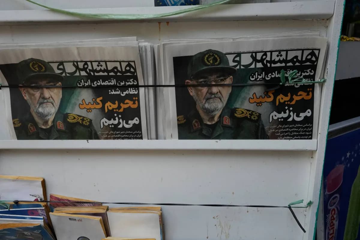 Trump pressures Iran vows response