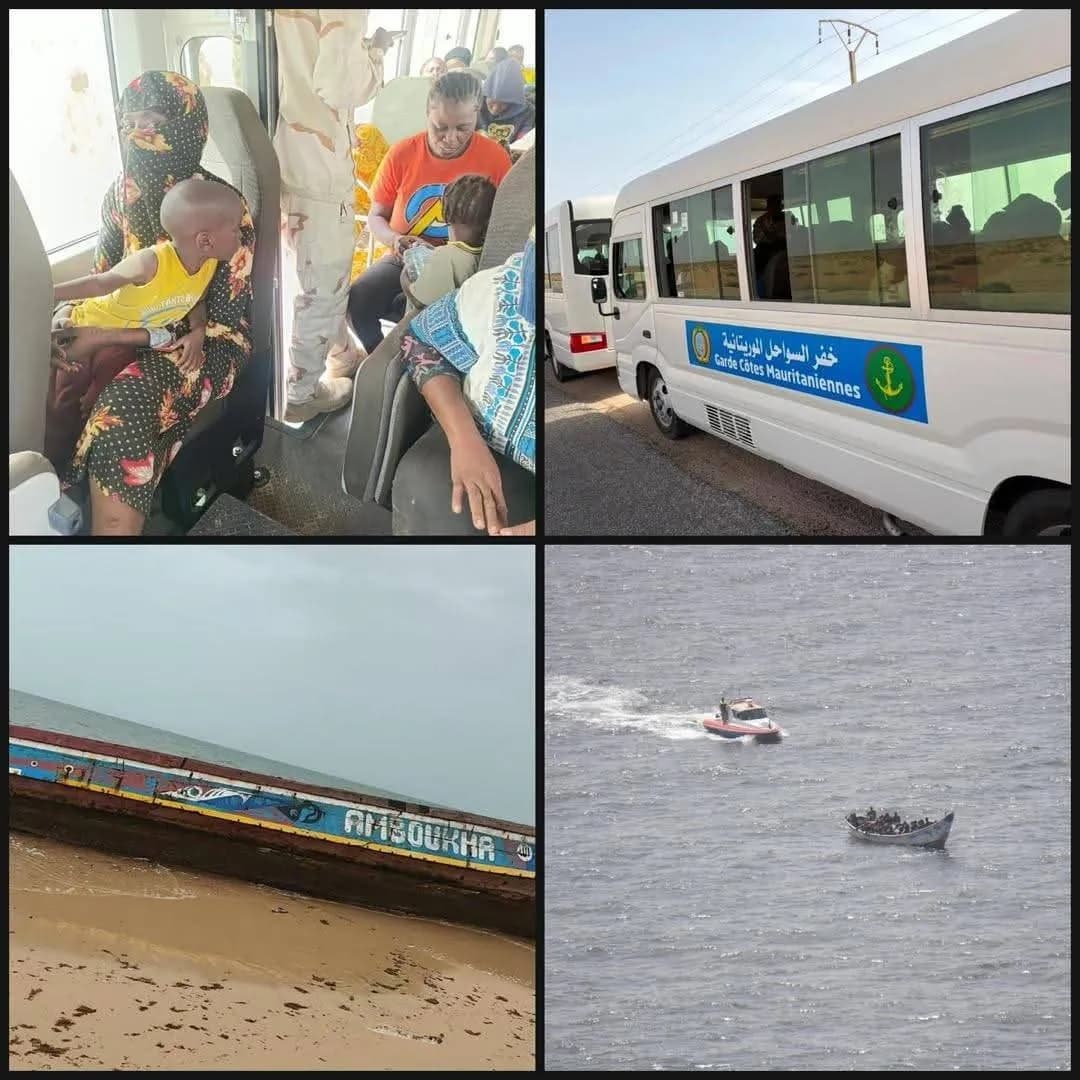 Mauritania rescues 161 Gambia migrants