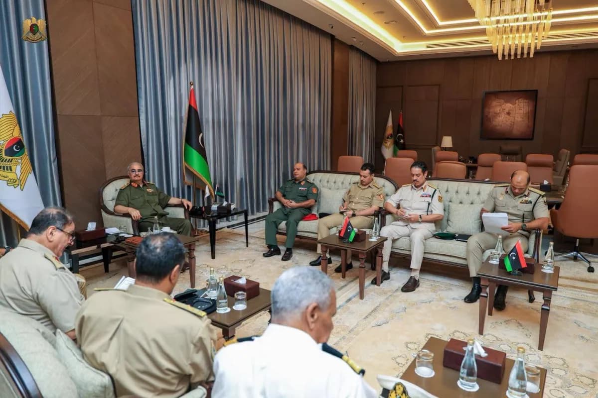 Haftar chairs forces readiness review