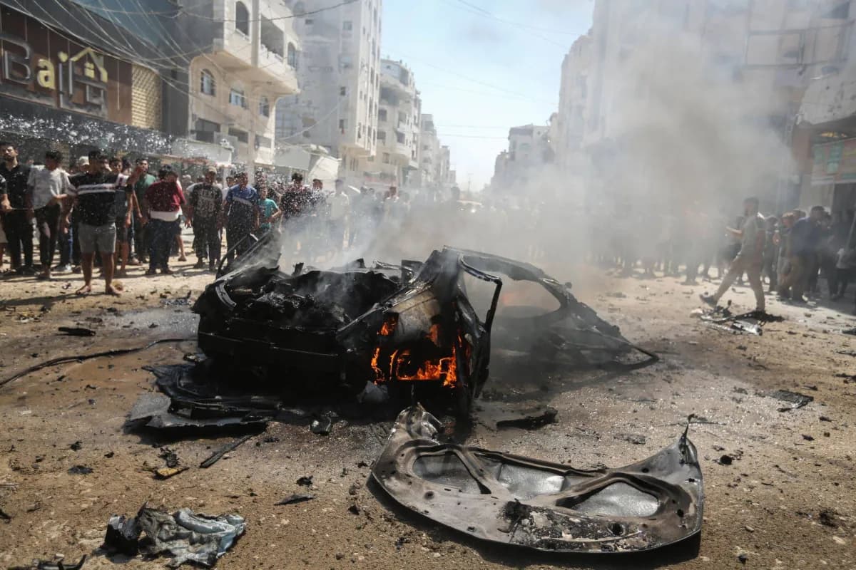 Israeli Gaza strikes kill 4, including children