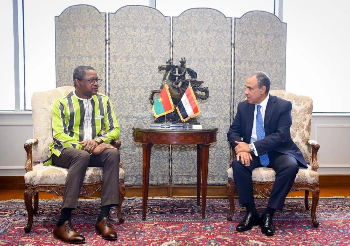 Egypt and Burkina Faso collaborate for Sahel stability