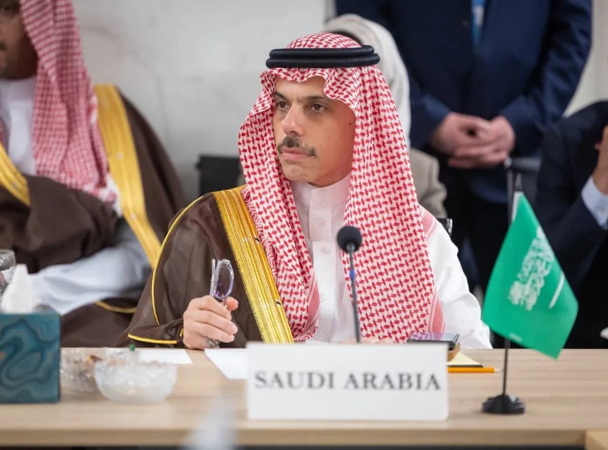 Faisal bin Farhan on Gaza and regional tensions