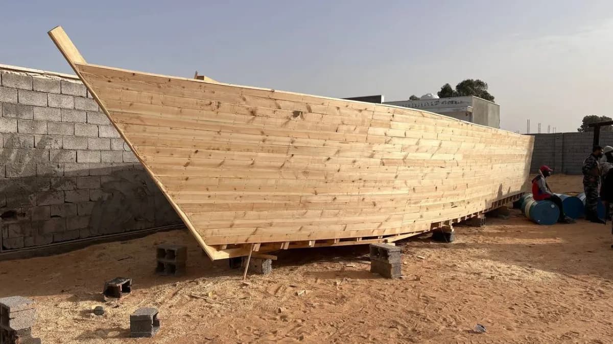 Secret industry of death boats along Libyan routes