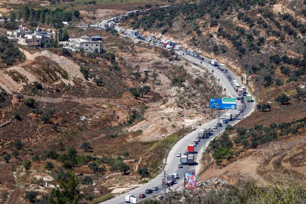 West Bank under 942 checkpoints and military gate