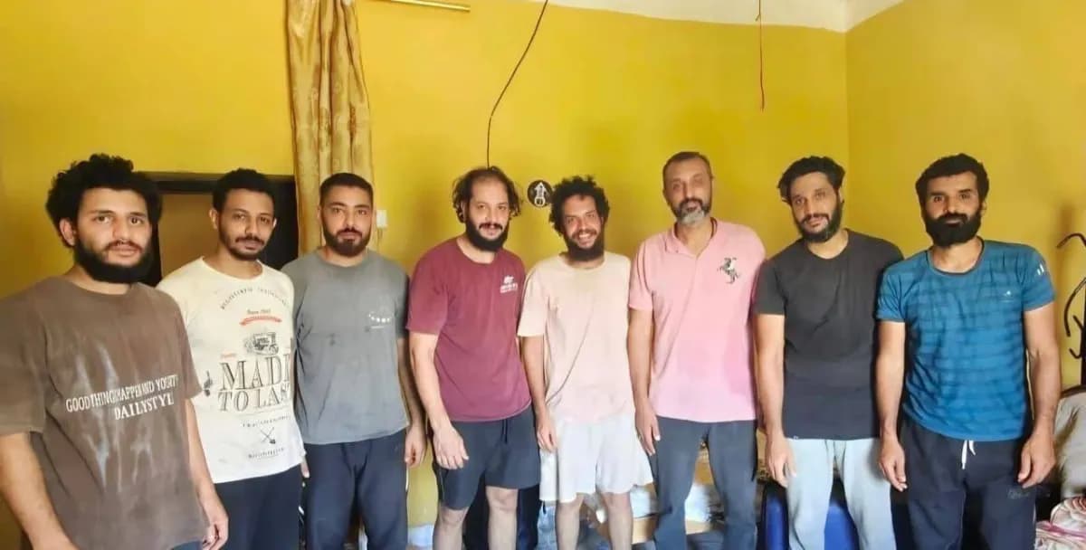 Egyptian sailors freed after 4 months of captivity