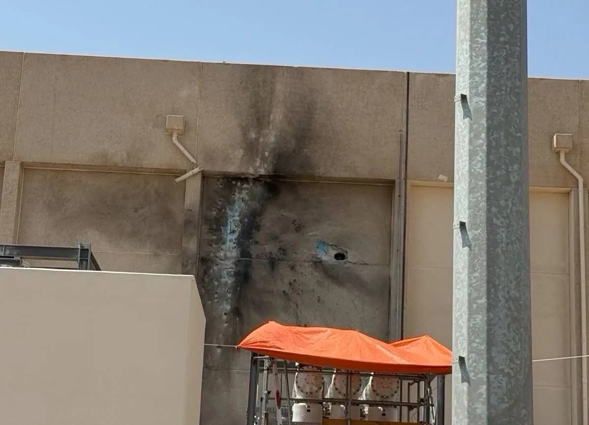 Houthi attack on Mosque power