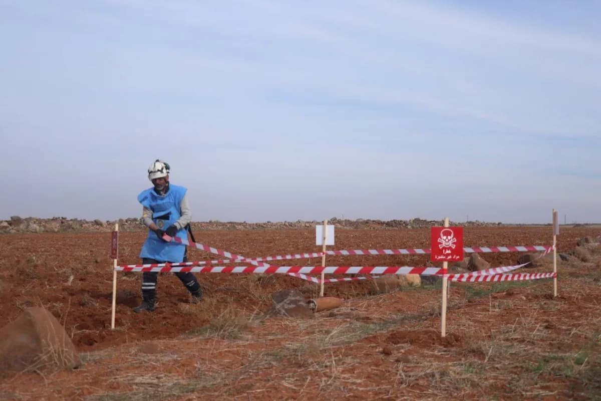 Syria tops 2025 cluster munition casualties