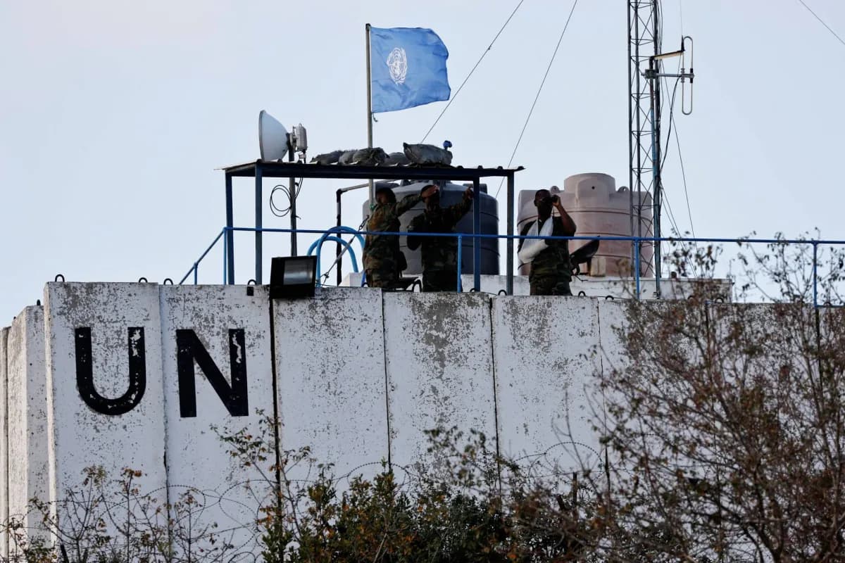 Gunfire at UNIFIL base in Lebanon
