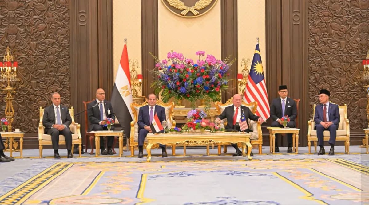 Sisi's third stop in Indonesia