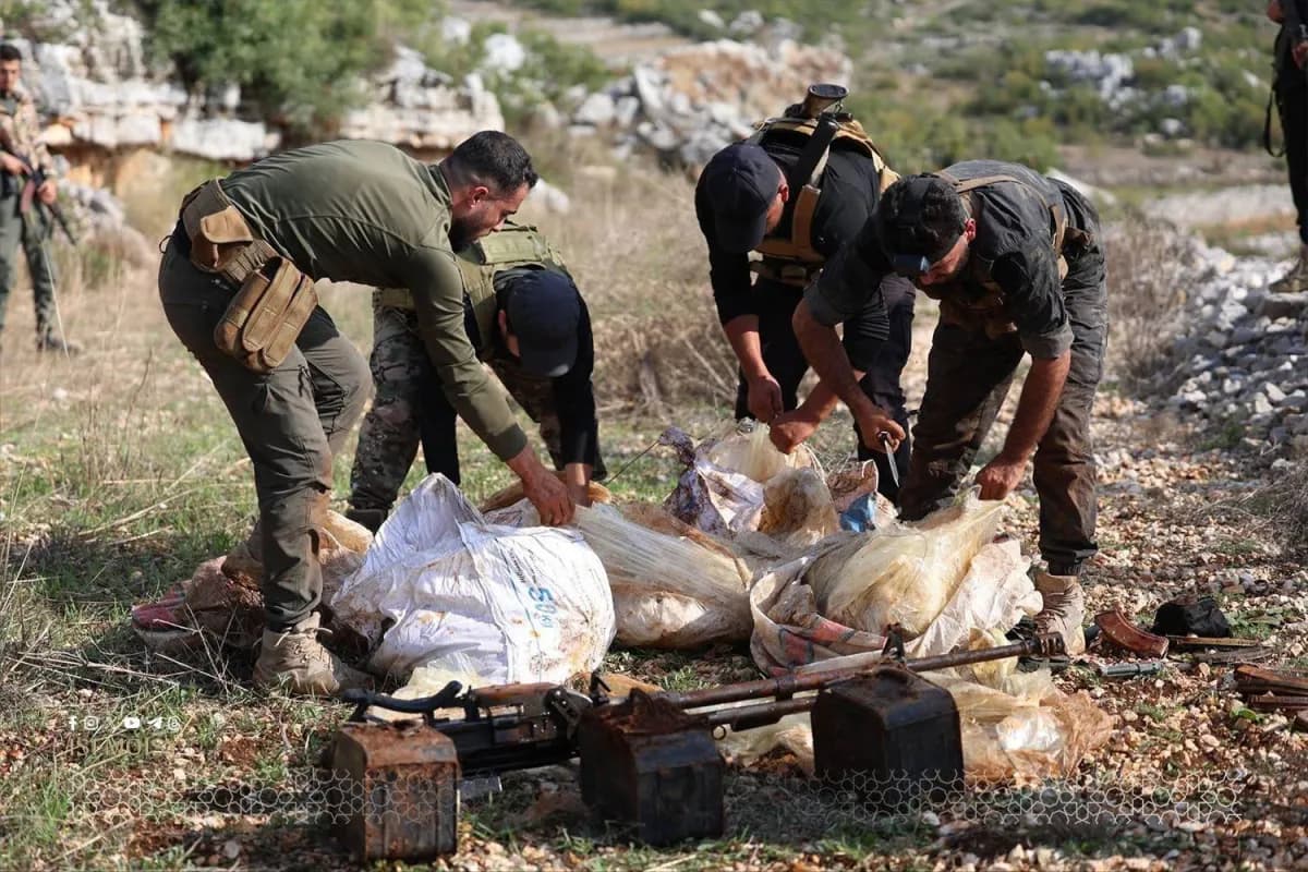 Syria Confiscates Weapons in Al-Qadmous