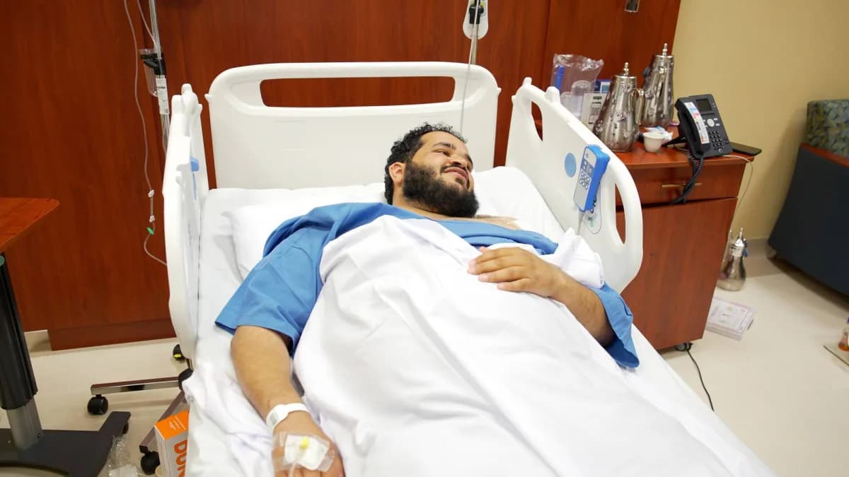 Medical team treats Riyadh Airport victims