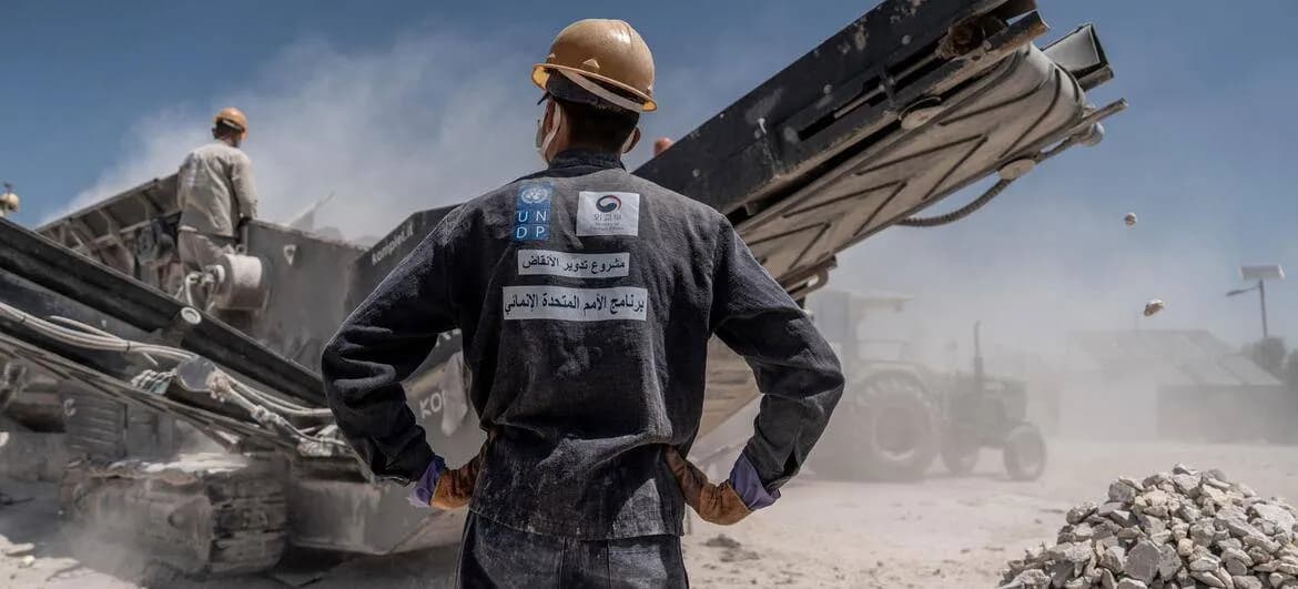 Human rights report warns of debris removal erasing Syria crimes