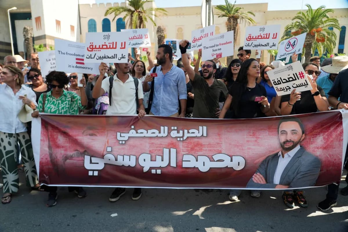 Tunisia's rising crackdown threatens press freedom
