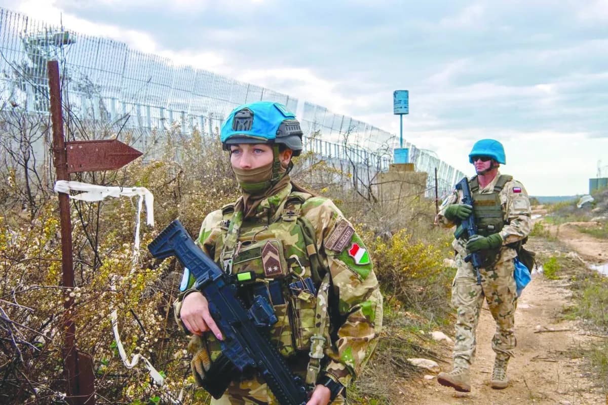 French ministers hold Lebanon talks on UNIFIL
